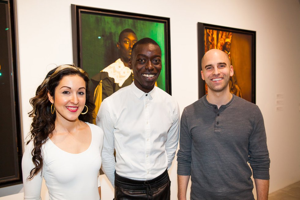 Alex Frommeyer and Amelia Gandara with Artist Omar Victor Diop 2.jpg