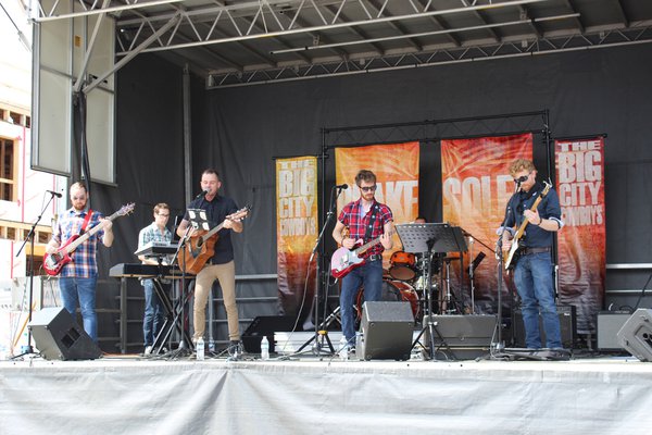 Band Playing at Arts in the Alley.JPG