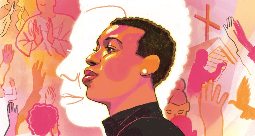 Richie Pope, Can I Get A Witness, Illustration for The New Yorker. Courtesy of the artist.jpg