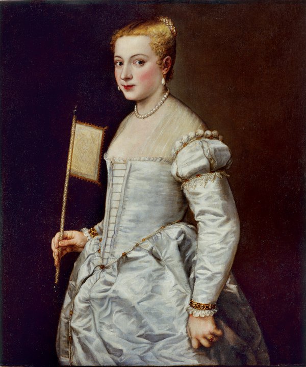 Bildnis einer Dame in Weiß