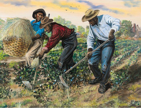 'Slaves Hoeing Cotton' By John W_ Jones.jpg