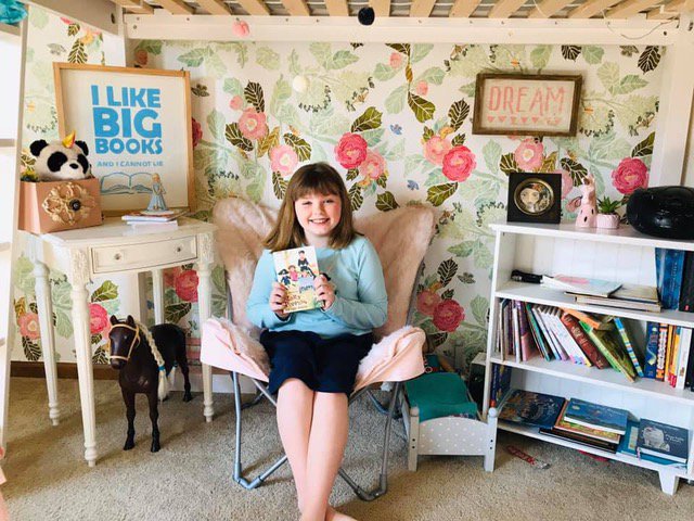Maddie O’Malley with her Book Nook.jpeg