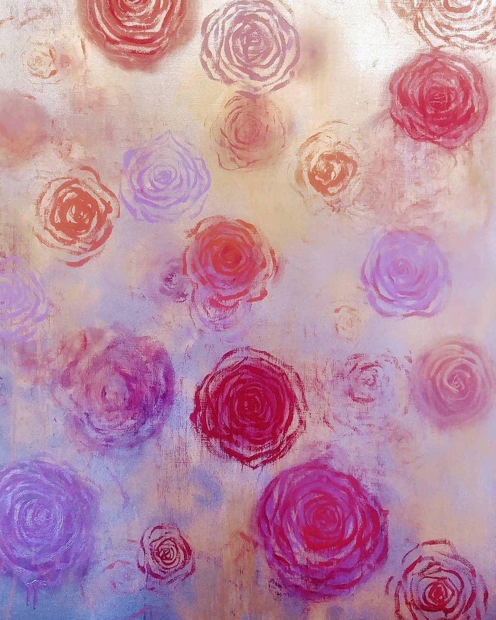 Sean Christopher Gallery. The Rose Painting Series. By Laurinda Stockwell..jpeg
