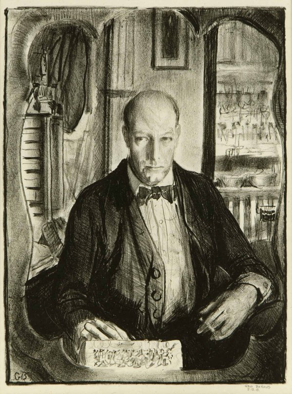 George Bellows, Self-Portrait