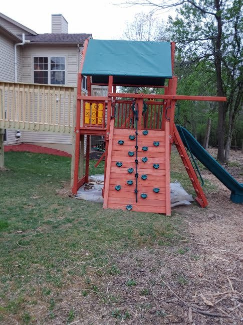 A photo of Serenity's playground, donated by the Make-A-Wish foundation. Courtesy of Joe Huffman.jpg
