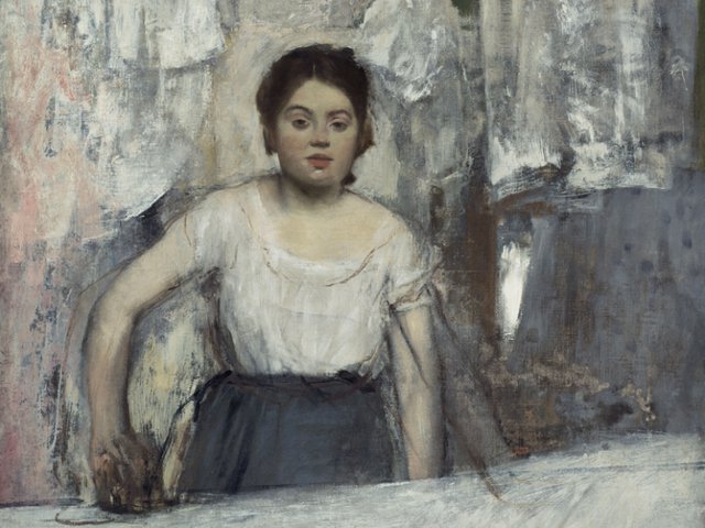 _Die Büglerin_ by Edgar Degas, painted circa 1869. Credit - The Cleveland Museum of Art.png