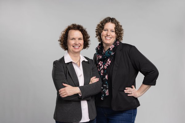 Christy Farnbauch and Leda Hoffmann of The Contemporary Theatre of Ohio