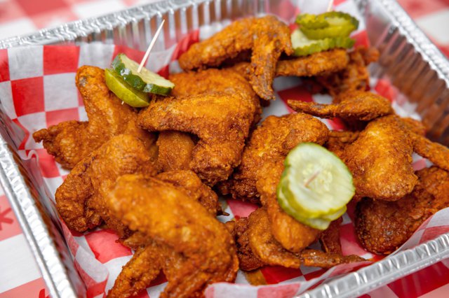 Hot Chicken Takeover wings