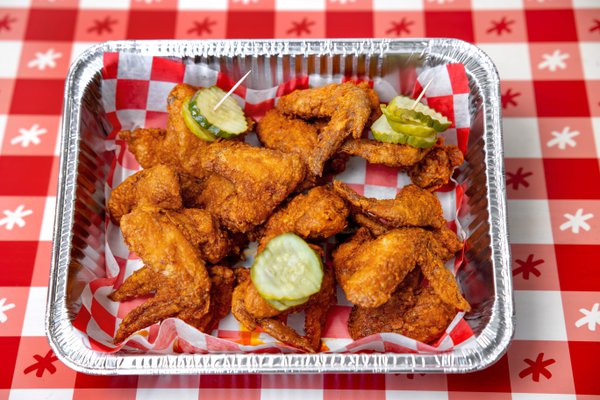 Hot Chicken Takeover wing options