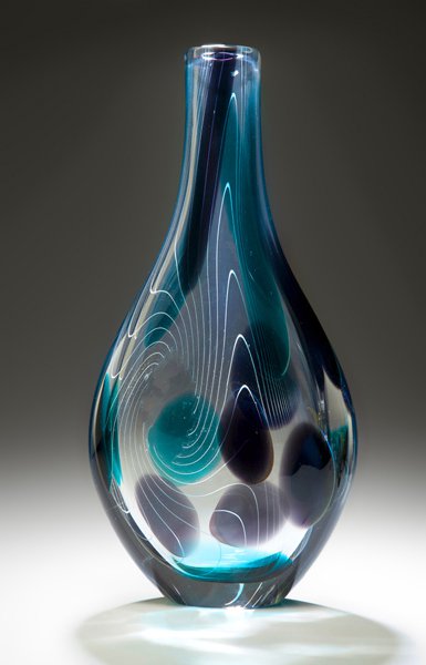 Ohio Craft Schreiber Dan glass vase.jpg
