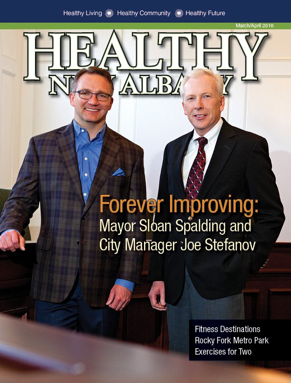 Healthy New Albany cover March/April 2016
