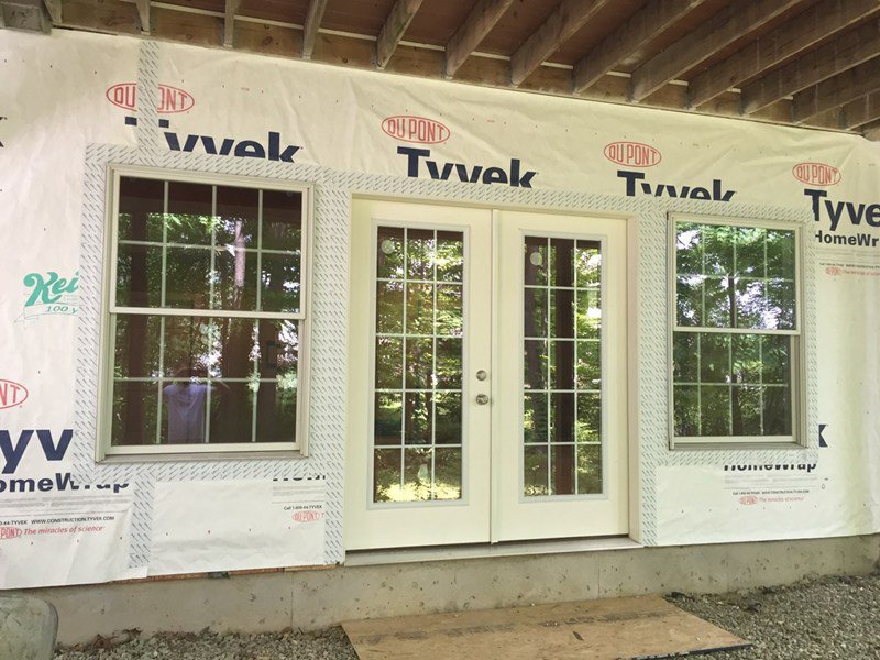 BEFORE & DURING_ move windows & install new patio door Westerville OH The Cleary Company Remodel Design Build (1).jpg